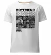 Чоловіча преміум футболка Boyfriend Білий фото