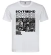 Чоловіча футболка Boyfriend Білий фото