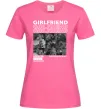 Жіноча футболка Girlfriend Яскраво-рожевий фото