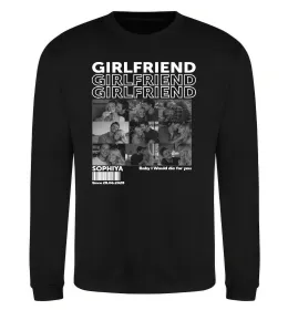 Свитшот Girlfriend Черный фото