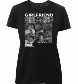 Женская премиум футболка Girlfriend Женская премиум футболка Girlfriend