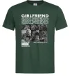 Чоловіча футболка Girlfriend Темно-зелений фото