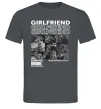 Чоловіча футболка Girlfriend Графіт фото