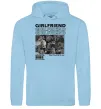 Жіноча толстовка (худі) Girlfriend Блакитний фото
