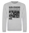 Світшот Girlfriend Сірий меланж фото