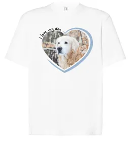 Футболка Оверсайз Only you колаж Білий фото