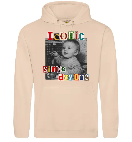 Чоловіча толстовка (худі) Iconic since day one Пісочний фото