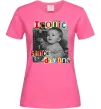 Жіноча футболка Iconic since day one Яскраво-рожевий фото