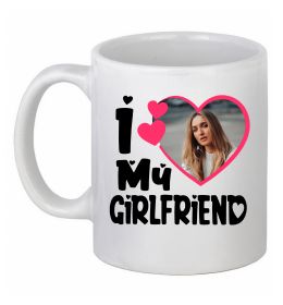 Чашка керамическая I love my girlfriend photo