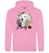 Чоловіча толстовка (худі) Фото тваринки з ім'ям Рожевий фото