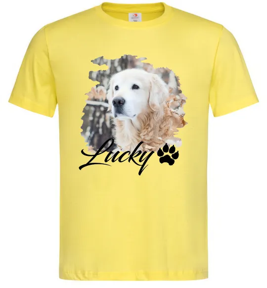 Чоловіча футболка Фото тваринки з ім'ям Лимонний фото
