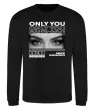 Світшот Only you eyes Чорний фото