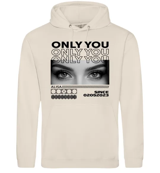 Чоловіча толстовка (худі) Only you eyes Таш фото