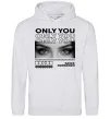 Жіноча толстовка (худі) Only you eyes Сірий меланж фото