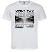 Чоловіча футболка Only you eyes Білий фото
