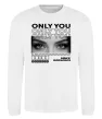 Світшот Only you eyes Білий фото