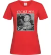 Женская футболка Vintage Дитяче фото Красный фото