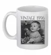 Чашка керамическая Vintage Дитяче фото Белый фото