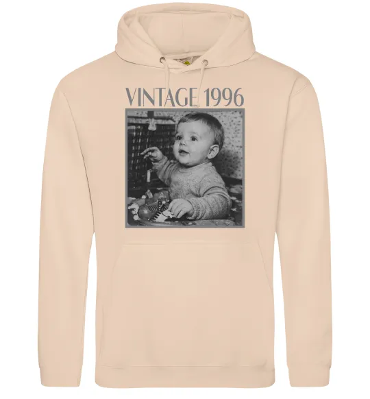 Мужская толстовка (худи) Vintage Дитяче фото Песочный фото