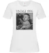Женская футболка Vintage Дитяче фото Белый фото