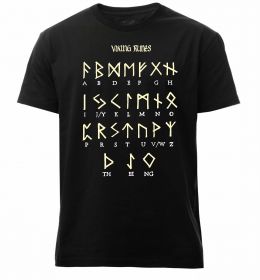 Мужская премиум футболка Viking runes