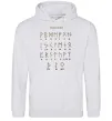 Мужская толстовка (худи) Viking runes Серый меланж фото