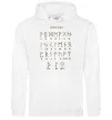 Жіноча толстовка (худі) Viking runes Білий фото