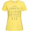 Женская футболка Viking runes Лимонный фото
