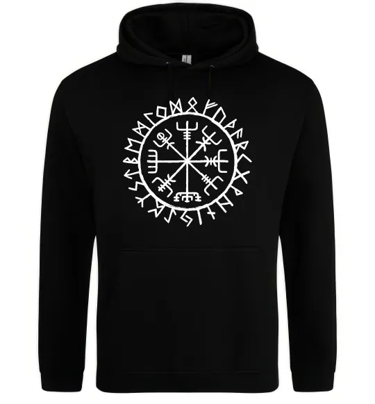 Жіноча толстовка (худі) Вегвізир Чорний фото