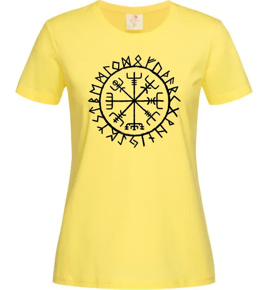 Женская футболка Вегвізир Лимонный фото