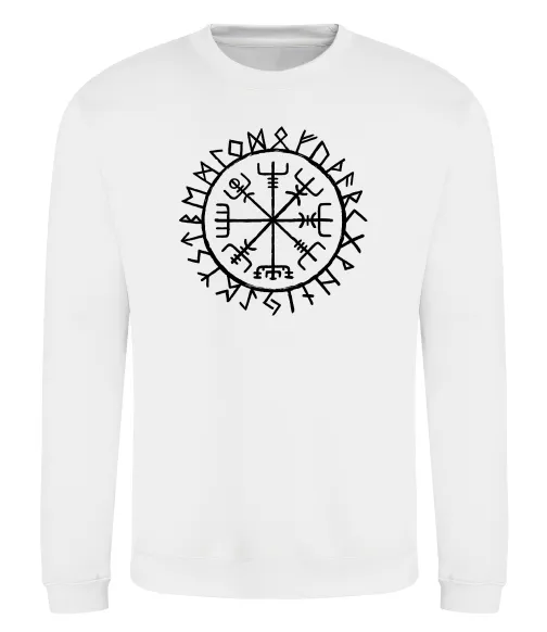 Світшот Вегвізир Білий фото