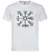 Чоловіча футболка Компас вікінгів Білий фото