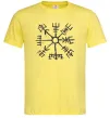 Чоловіча футболка Компас вікінгів Лимонний фото