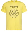 Чоловіча футболка Ваше ім’я в рунічному стилі Лимонний фото