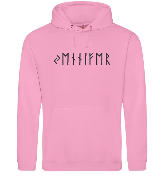 Жіноча толстовка (худі) Персональні руни Рожевий фото