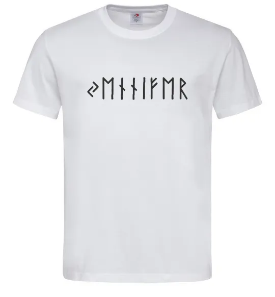 Мужская футболка Персональні руни Белый фото