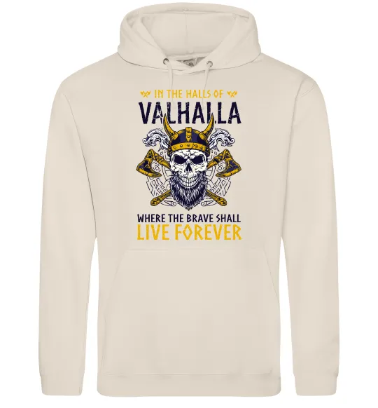 Мужская толстовка (худи) Valhalla skull Таш фото