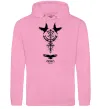 Мужская толстовка (худи) Odin`s raven Розовый фото