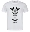 Чоловіча футболка Odin`s raven Білий Чоловіча футболка Odin`s raven Білий фото