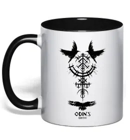 Чашка з кольоровою ручкою Чашка з кольоровою ручкою