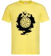 Мужская футболка Вегвізир в зображенні гір Лимонный фото