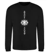 Світшот Cyber Sigil Eye Чорний Світшот Cyber Sigil Eye Чорний фото