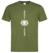 Чоловіча футболка Cyber Sigil Eye Оливковий Чоловіча футболка Cyber Sigil Eye Оливковий фото