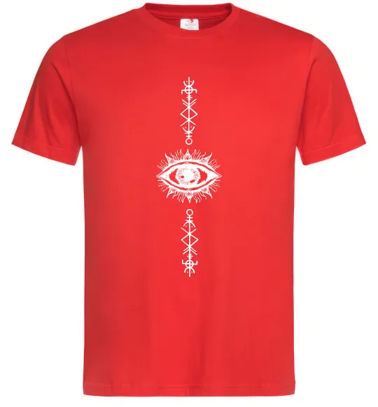 Чоловіча футболка Cyber Sigil Eye Червоний фото
