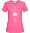 Женская футболка Cyber Sigil Eye Ярко-розовый фото