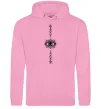 Мужская толстовка (худи) Cyber Sigil Eye Розовый фото