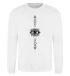 Світшот Cyber Sigil Eye Білий Світшот Cyber Sigil Eye Білий фото