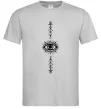 Чоловіча футболка Cyber Sigil Eye Сірий Чоловіча футболка Cyber Sigil Eye Сірий фото