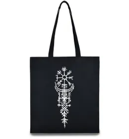 Еко-сумка Скандинавський оберіг Чорний фото