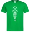 Чоловіча футболка Скандинавський оберіг Зелений фото